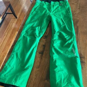 Karbon Men's Green Ski Pants